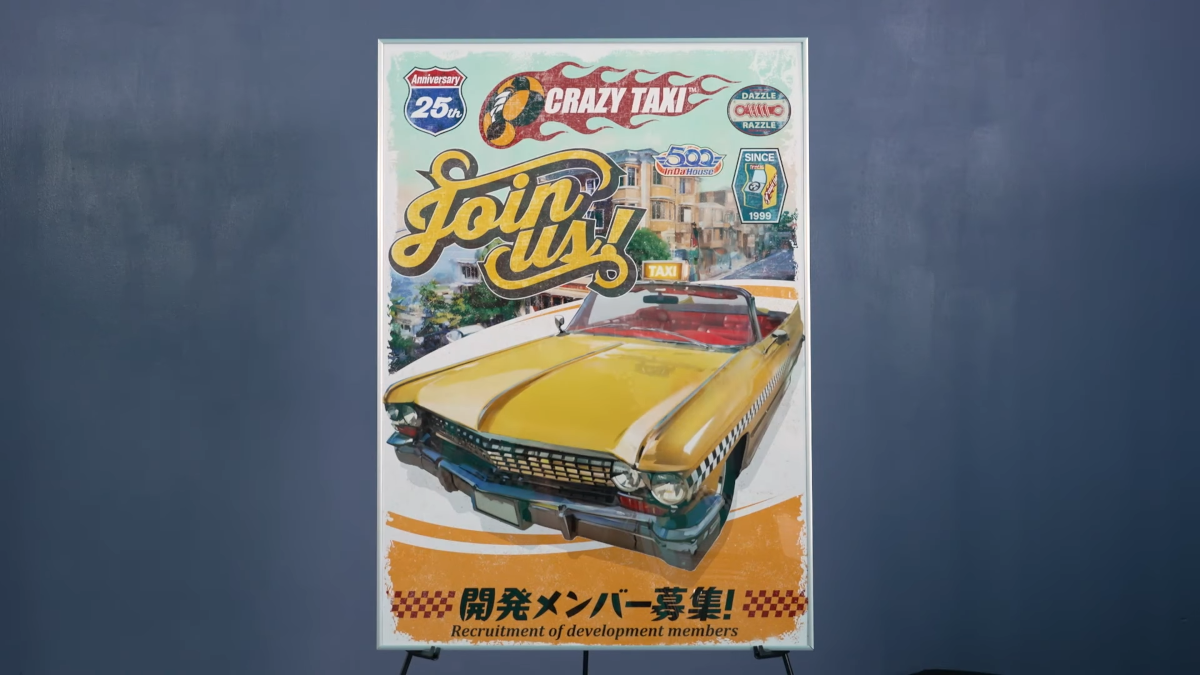 Sega hiring staff to help make new online Crazy Taxi game