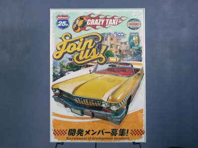 Sega hiring staff to help make new online Crazy Taxi game