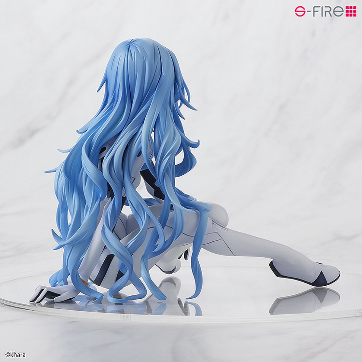 Sega S-Fire Evangelion 3+1 Rei Ayanami Long Hair figure - back