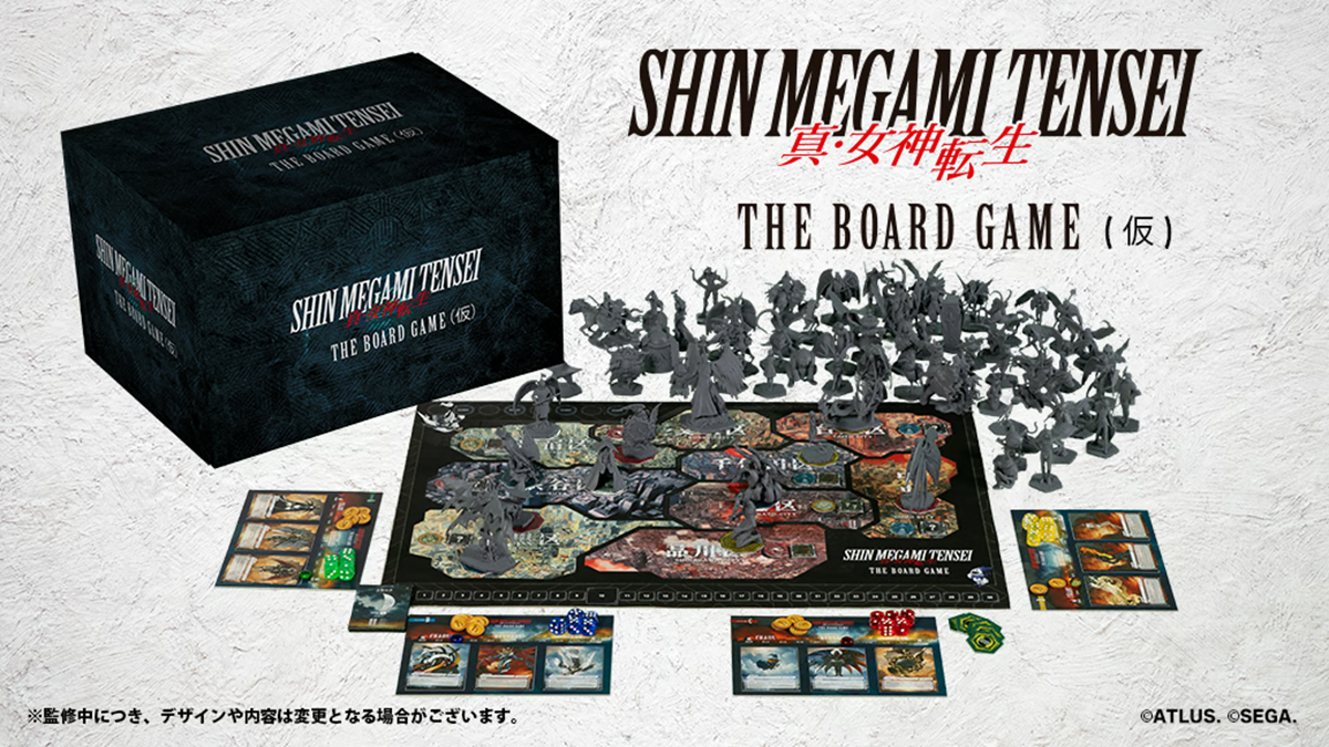 Shin Megami Tensei Board Game Seeking Funding on Kickstarter