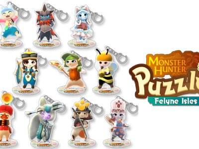 Monster Hunter Puzzles: Felyne Island Merchandise