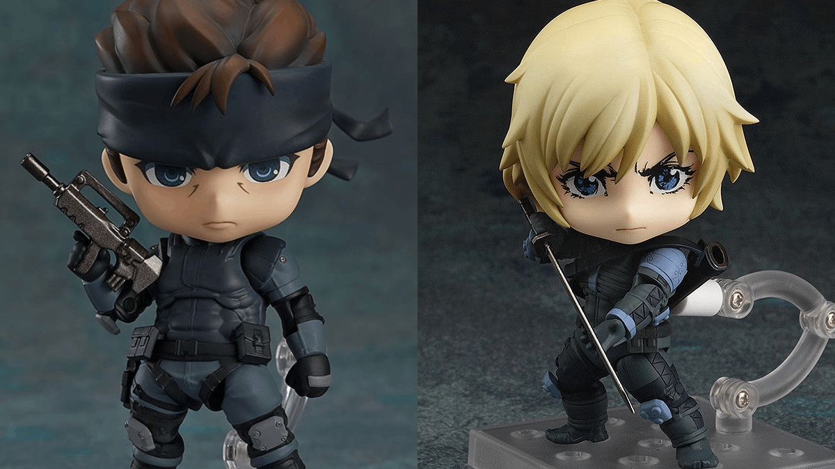 Solid Snake Raiden Nendoroids