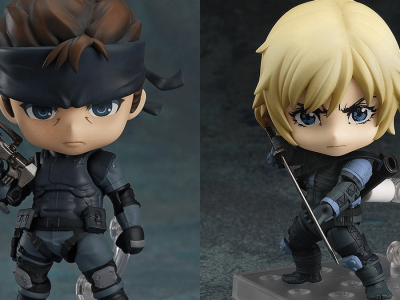 Solid Snake Raiden Nendoroids