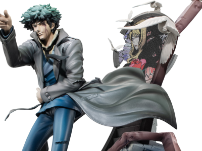 Spike Spiegel Daybreak figure based on Cowboy Bebop final episode