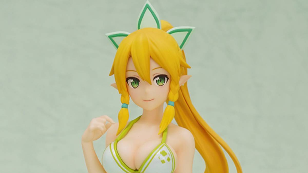 Sword Art Online Alice, Asuna, and Leafa Figures Wear Swimsuits