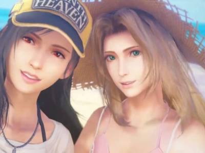 Aerith and Tifa Pair Up for New FFVII Ever Crisis Wallpaper