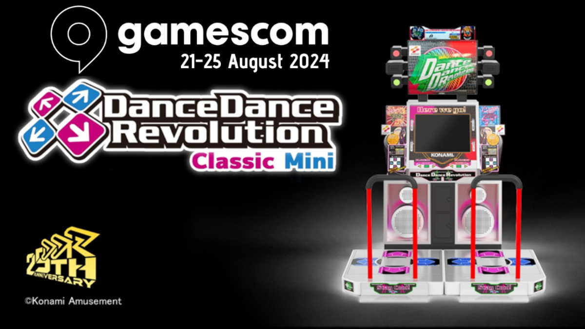 Dance Dance Revolution DDR Classic Mini at Gamescom 2024