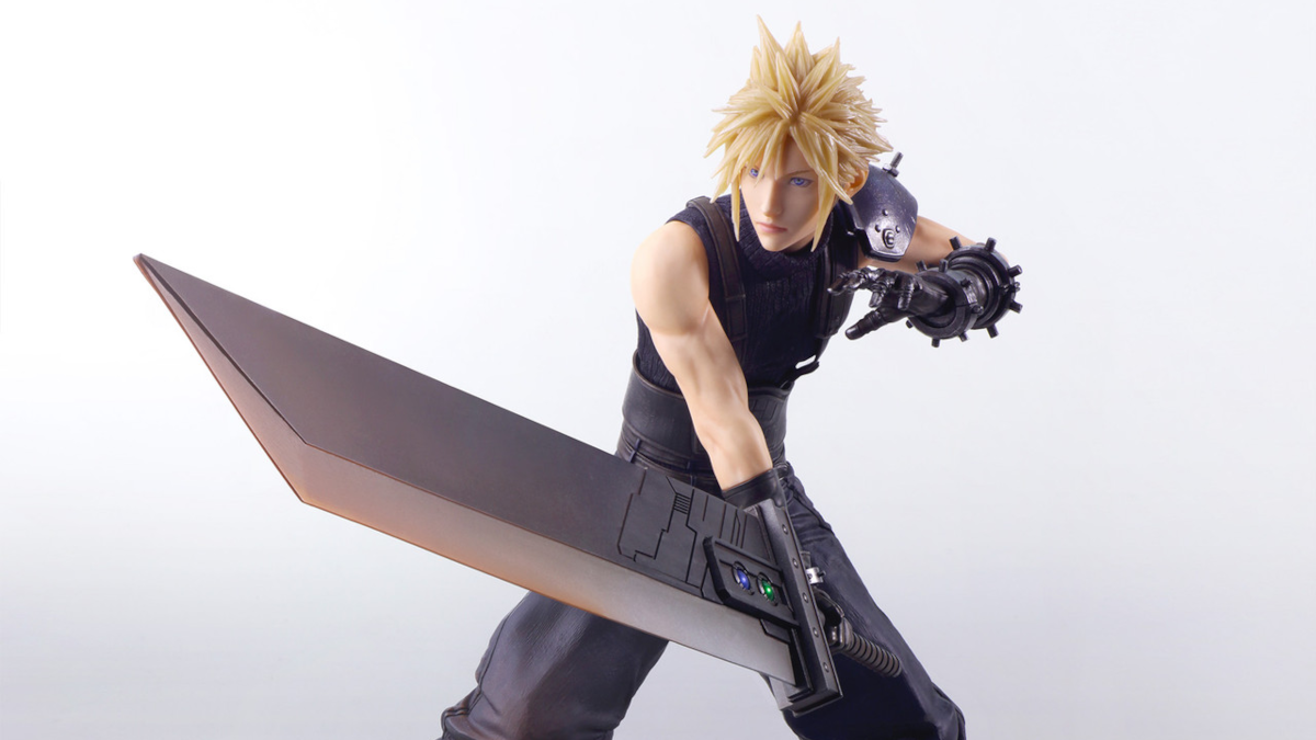 Final Fantasy VII FFVII Rebirth Cloud Strife Static Arts figure