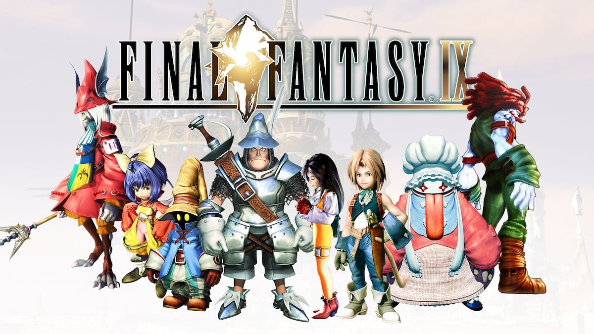 official banner of the final fantasy ix cast