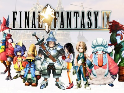 official banner of the final fantasy ix cast