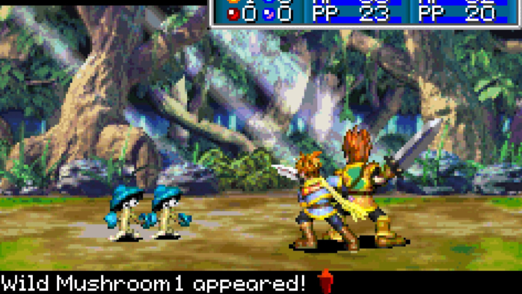 Golden Sun GBA JRPG