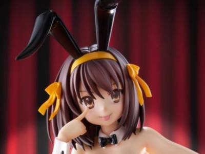 Haruhi Suzumiya Bunny Suit Girl Figure Arrives Next Year