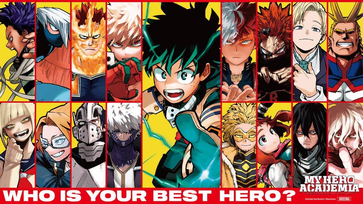 How to vote in My Hero Academia World Best Character Poll