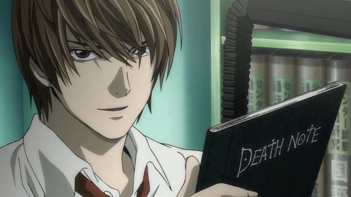 Best anime villain Kira Light Death Note