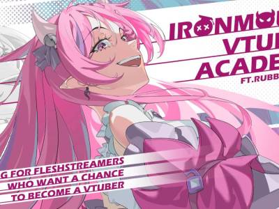 Ironmouse Announces Vtuber Academy Opportunity for Streamers