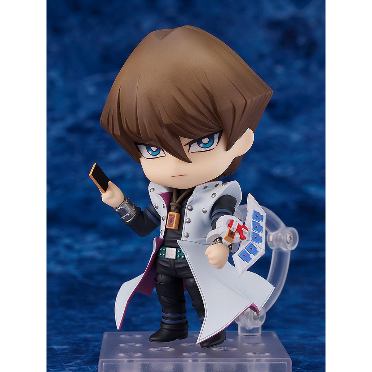 Yu-Gi-Oh Seto Kaiba Nendoroid with cards and duel disk