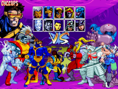 Marvel vs Capcom X-men