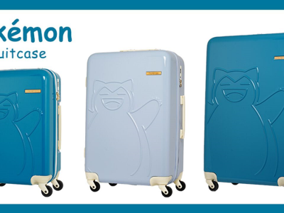 snorlax suitcases