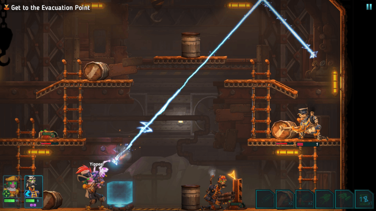 SteamWorld Heist 2 Job Skill Combinations