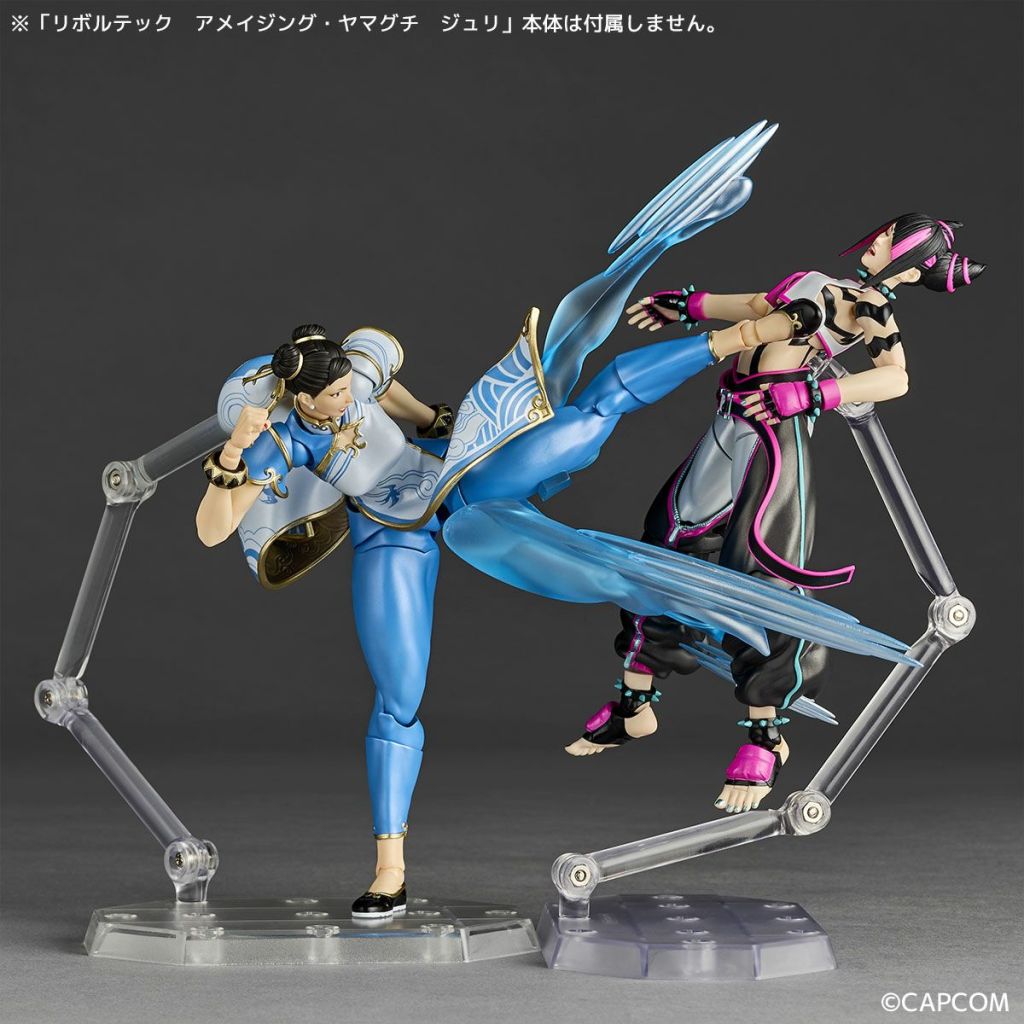 Street Fighter 6 Chun-Li Revoltech action figure - VS Juri