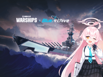 World of Warships Blue Archive Hoshino